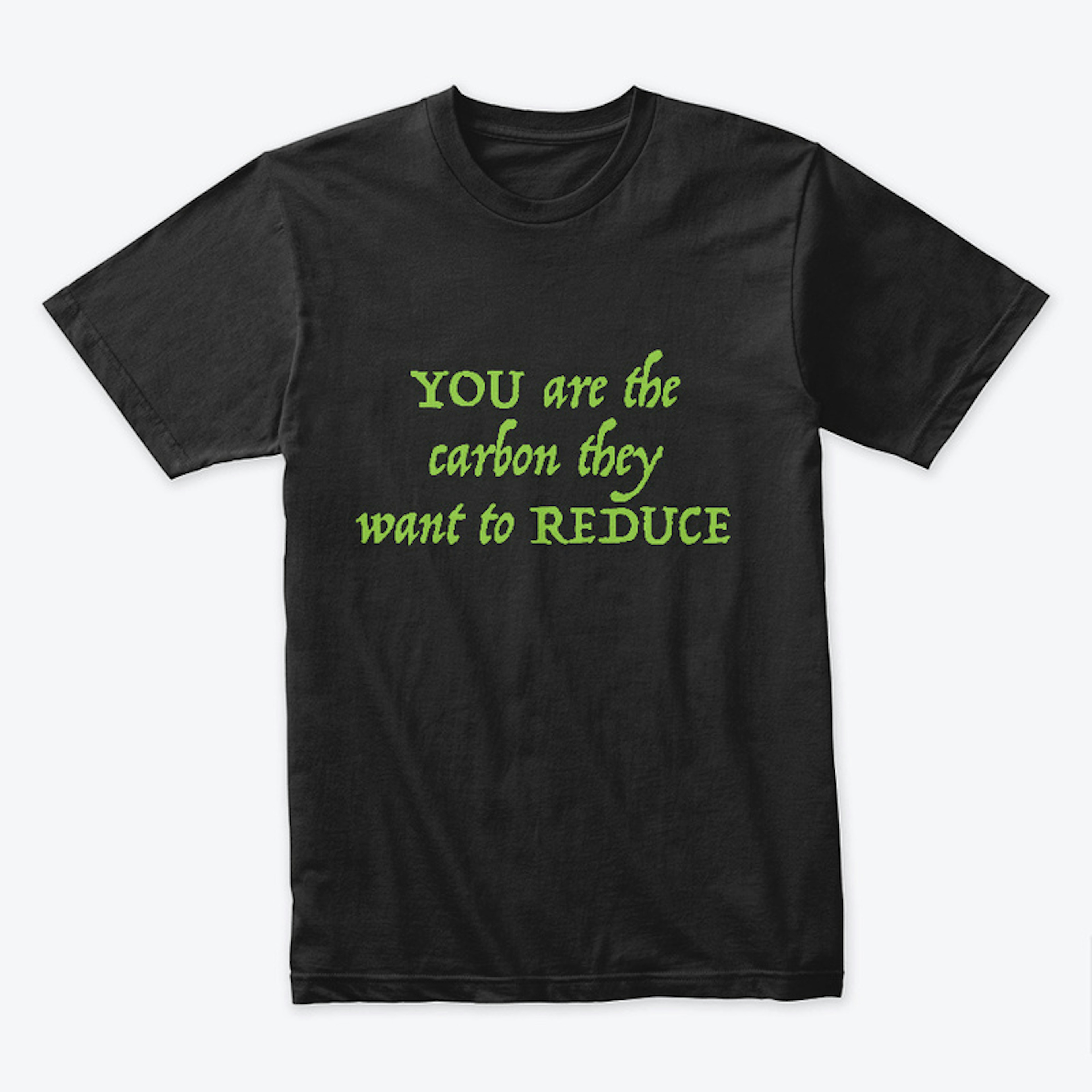 Reducing carbon T-shirt